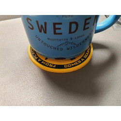 JTG Sniper Coaster, Untersetzer, orange, 3D Rubber Bierdeckel