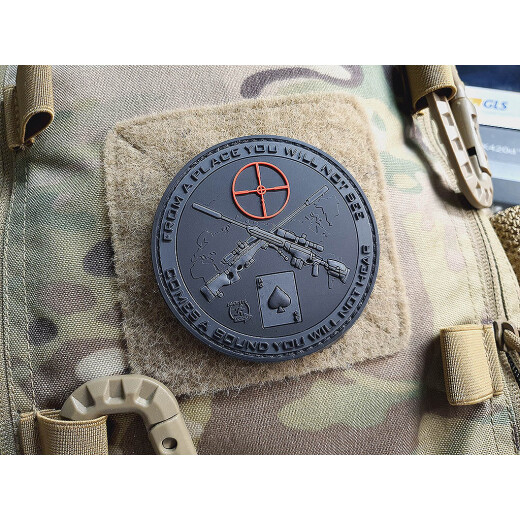 JTG Sniper Patch, blackops / JTG 3D Rubber Patch - Jackets to go 