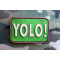 JTG - YOLO (You Only Live Once) Patch, multicam / 3D Rubber patch