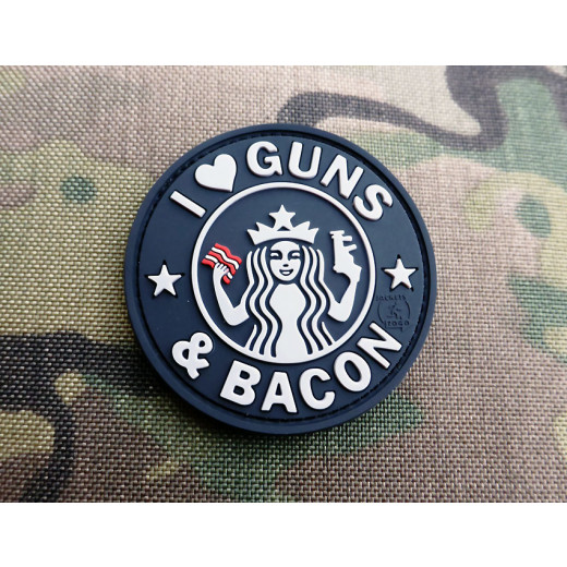 JTG - Guns and Bacon Patch, swat / 3D Rubber patch