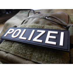 JTG - Polizei Term - Patch, swat/ 3D Rubber patch