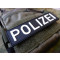 JTG Polizei Schriftzug Patch, swat / 3D Rubber patch