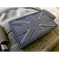 JTG - UK Flag Patch, blackops / 3D Rubber patch