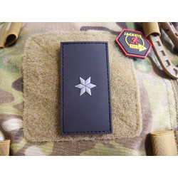 JTG - Functional Badge Patch - Polizeikommissar (PK), black / 3D Rubber patch