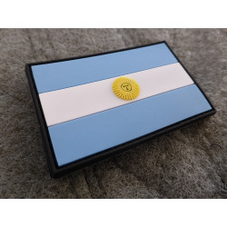 JTG - Argentinien Flagge - Patch / 3D Rubber patch