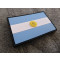 JTG - Argentinien Flagge - Patch / 3D Rubber patch