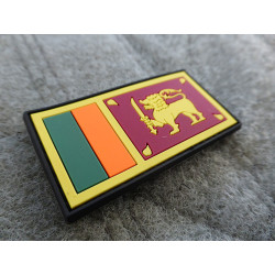 JTG - Sri Lanka Flagge - Patch / 3D Rubber patch