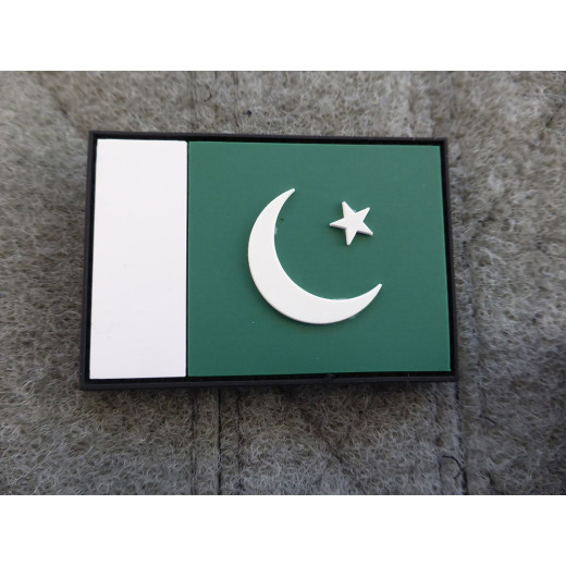 JTG - Pakistan Flagge - Patch / 3D Rubber patch