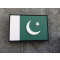 JTG - Pakistan Flag Patch / 3D Rubber patch