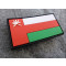  JTG - Sultanate of Oman Flag Patch / 3D Rubber patch