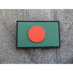 JTG - Bangladesh Flag Patch / 3D Rubber patch