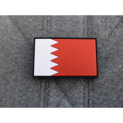 JTG - K&ouml;nigreich Bahrain Flagge - Patch / 3D Rubber patch