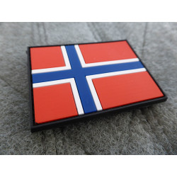 JTG - Norway Flag Patch / 3D Rubber patch