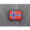  JTG - Norway Flag Patch / 3D Rubber patch
