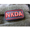 JTG - NKDA - No Known Drug Allergies - Patch, blackmedic / 3D Rubber patch