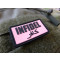 JTG - Infidel Patch, pink-black / 3D Rubber patch