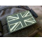 JTG - UK Flag Patch, forest / 3D Rubber patch
