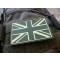 JTG - UK Flag Patch, forest / 3D Rubber patch