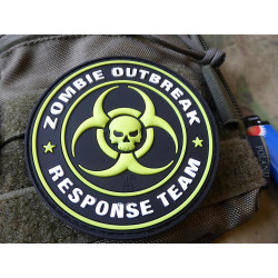 JTG Zombie Outbreak Response Team Patch, hi-viz / 3D Rubber patch