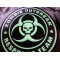 JTG - Zombie Outbreak Response Team Patch, gid (glow in the dark) / 3D Rubber patch