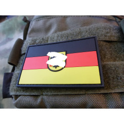 JTG German Flag Patch, large with German Eagle, fullcolor...