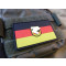 JTG Deutschlandflagge - Patch, gro&szlig; mit Bundesadler, fullcolor / JTG 3D Rubber Patch