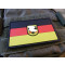 JTG German Flag Patch, large with German Eagle, fullcolor / JTG 3D Rubber Patch