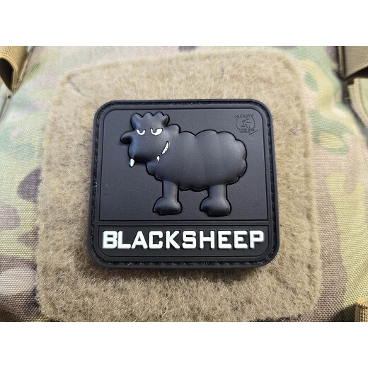 JTG BlackSheep Patch, gid, JTG 3D Rubber patch