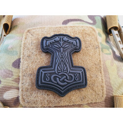JTG Thors Hammer Mjölnir Patch, blackops, JTG 3D Rubber Patch