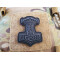 JTG Thors Hammer Mjölnir Patch, blackops, JTG 3D Rubber Patch
