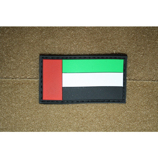 JTG - UAE Flag Patch, fullcolor / 3D Rubber patch