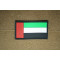 JTG - Vereinigte Arabische Emirate Flagge - Patch, fullcolor / 3D Rubber patch