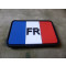 JTG - Frankreich Flagge - Patch, fullcolor / 3D Rubber patch