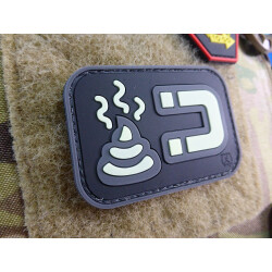 JTG ShitMagnet Patch, gid (glow in the dark), JTG 3D...