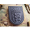 JTG - Functional Badge Patch - Polizei Baden-W&uuml;rttemberg, blackops / 3D Rubber patch
