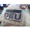JTG Deutschlandflagge - IR / Infrarot Patch mit DEU L&auml;nderkennung - Cordura Lasercut, multicam, MILSPEC IR TAB, custom made