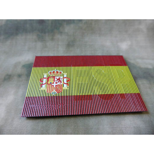 JTG / SPAEHER - IR Country Flag Spain - IR / Infrared Patch with ESP Term, fullcolor
