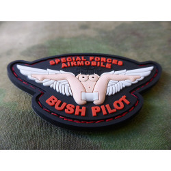 JTG  Bush Pilot Wing Patch, fullcolor / JTG 3D Rubber Patch