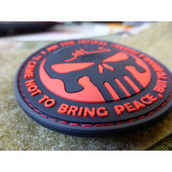 JTG THE INFIDEL PUNISHER Patch, blackmedic / JTG 3D Rubber Patch