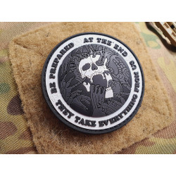 JTG  AT THE END Patch, special edition / JTG 3D Rubber Patch