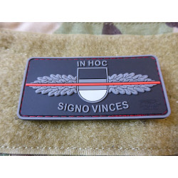 JTG SEK-Patch - in hoc signo vinces -  Thin Red Line,...