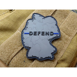 JTG DEFEND GERMANY Patch, Thin Blue Line, special edition...