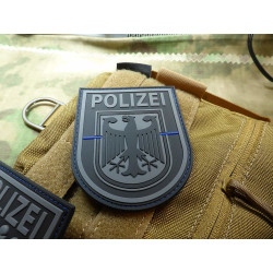 JTG Ärmelabzeichen  Bundespolizei, blackops, Thin...