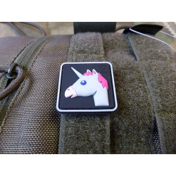 JTG  Einhorn Unicorn Patch, fullcolor / JTG 3D Rubber Patch