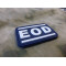 JTG  EOD Patch, Polizei-Blau, special edition / JTG 3D Rubber Patch
