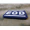 JTG  EOD Patch, Polizei-Blau, special edition / JTG 3D Rubber Patch