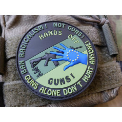 JTG  HANDS OFF MY GUN Deutschland Patch, forest / JTG 3D...