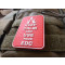 JTG  Keep Calm and use your EDC Patch, fullcolor / JTG 3D Rubber Patch
