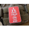 JTG  Keep Calm and use your EDC Patch, fullcolor / JTG 3D Rubber Patch