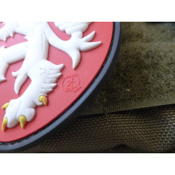 JTG  CZ Lion Shield Patch, fullcolor / JTG 3D Rubber Patch